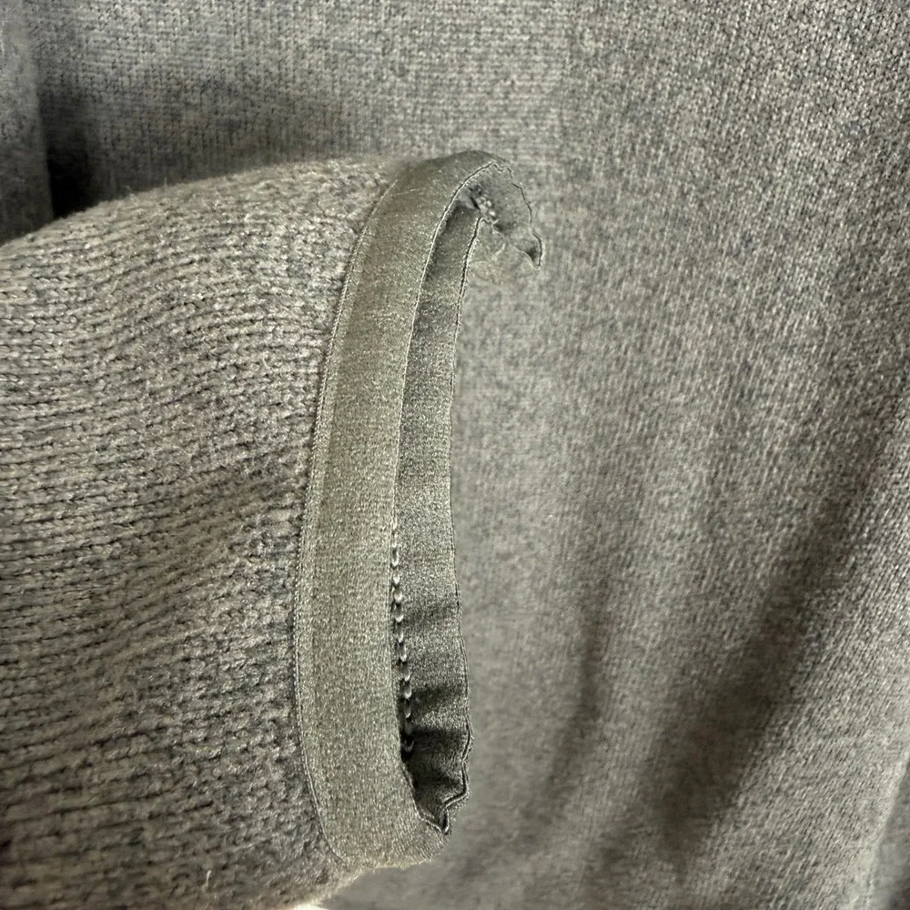 The North Face Sweater Fleece Pullover XL Grey Gorpcore Mock Neck Top